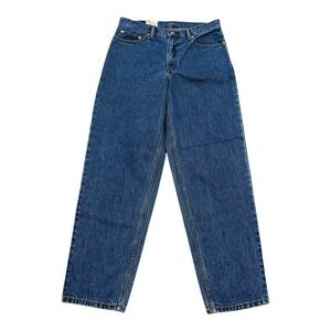 Levis 560 Comfort Fit Jeans Men 34x32 Loose Fit Tapered Blue Denim Deadstock New